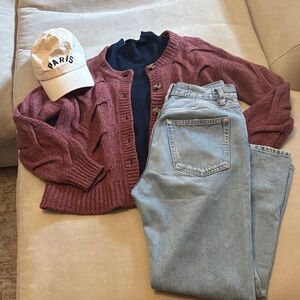 Madewell Cable Knit Sweater